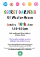 Secret Gardens Event - Sun. 16 June