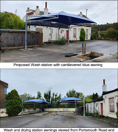 Cafe Rouge site proposed car wash