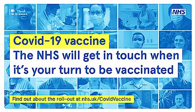 Covid vaccination graphic