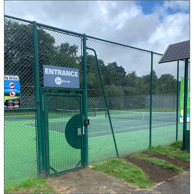 Giggs Hill Field resurfaced tennis court 1 LR