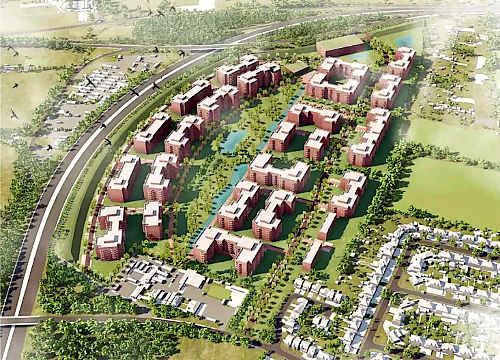 Hook Park development schematic view