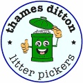 Litter pickers vest logo TD VLR