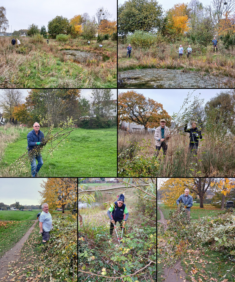 Milbourne Pond 24 workers