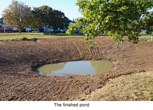 Milbourne Pond reprofiling 4