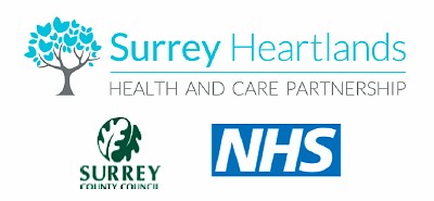 Surrey Heartlands Surrey CC logos