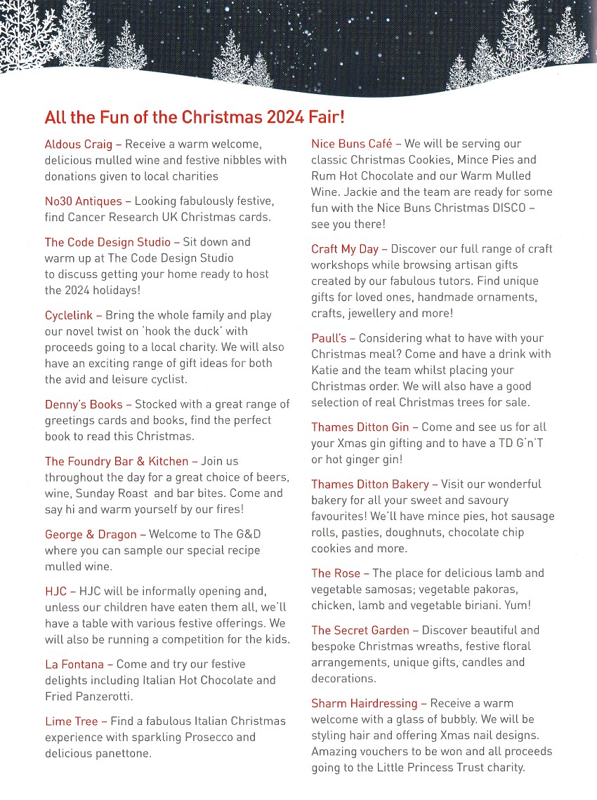 TD Christmas Fair 2024 guide p1