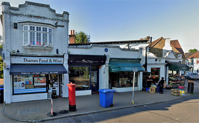 Thames Ditton High Street shops LR